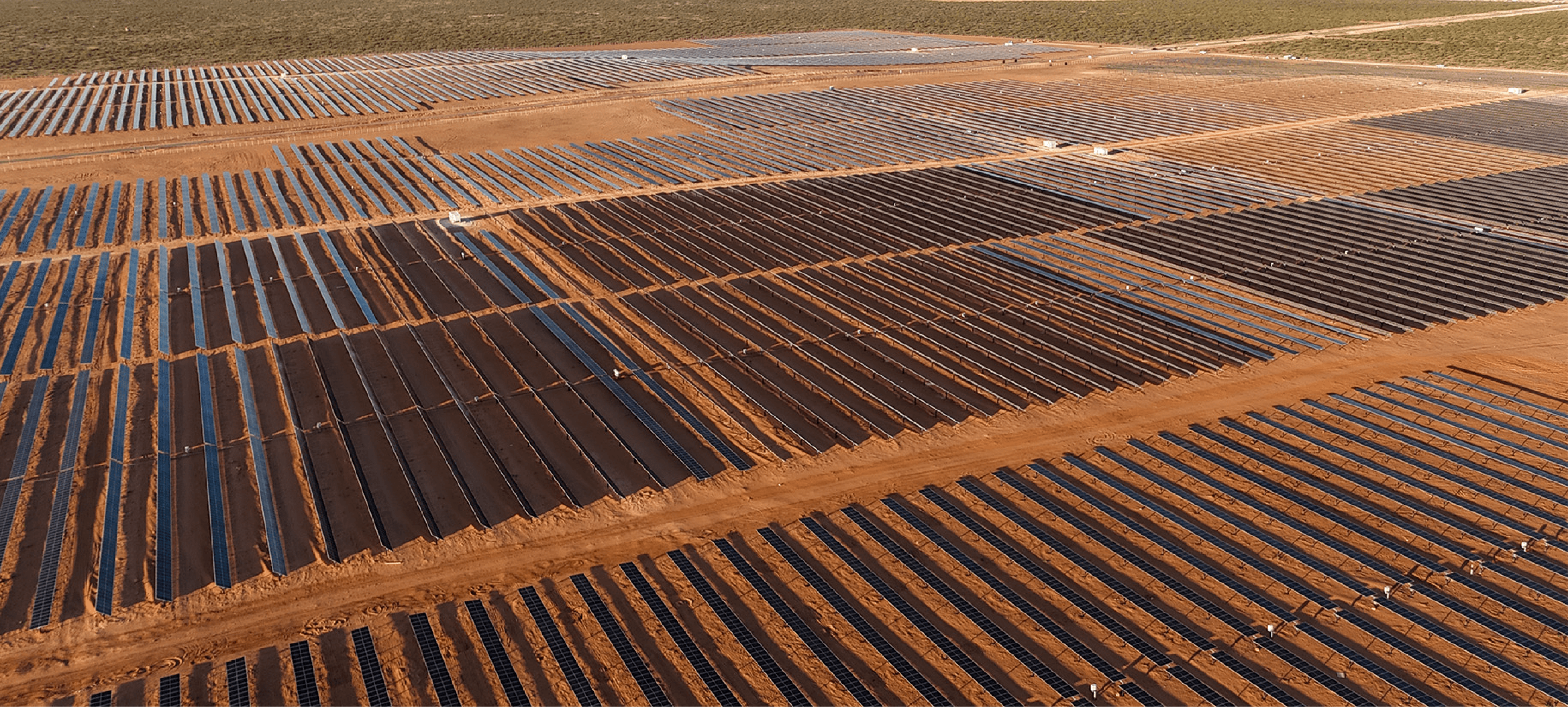Oblique aerial photo of Swift Air Solar project.